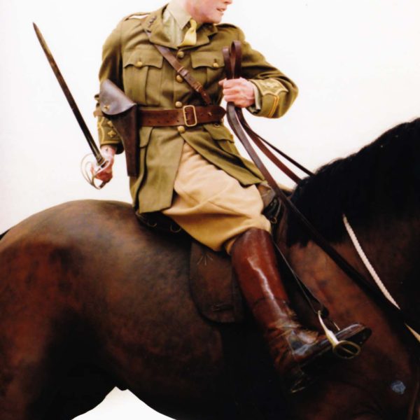 Museum Figure Military Horse and Rider