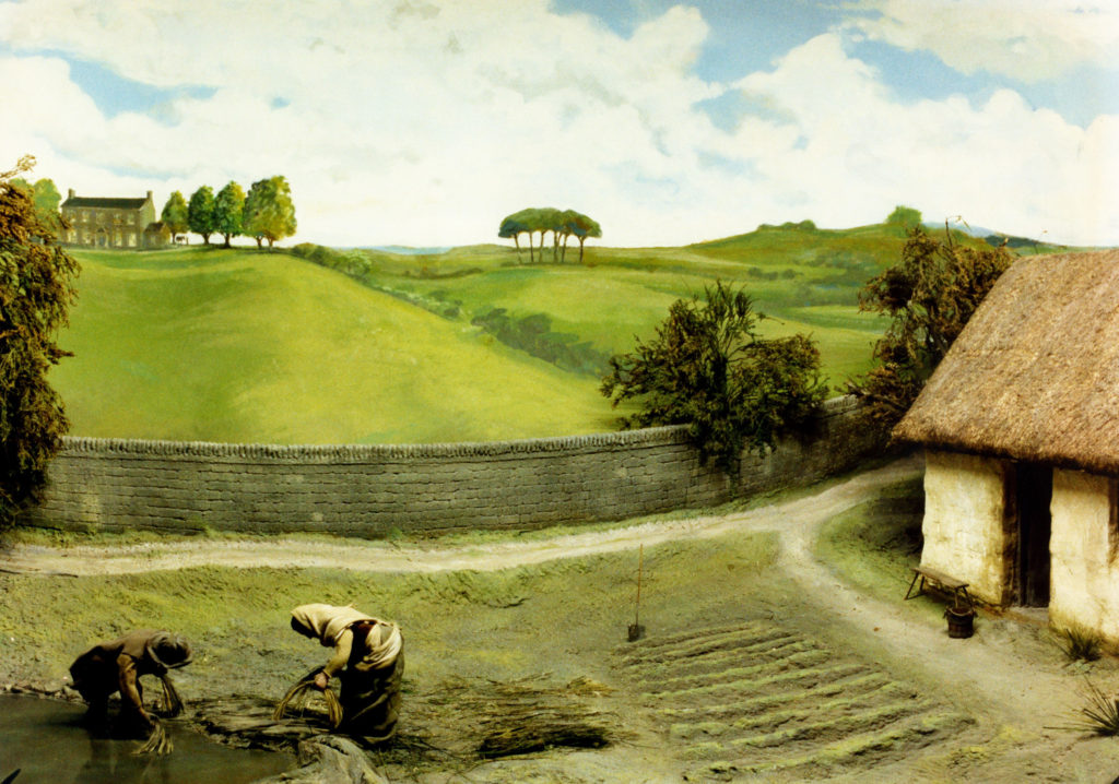 Diorama Farming scene